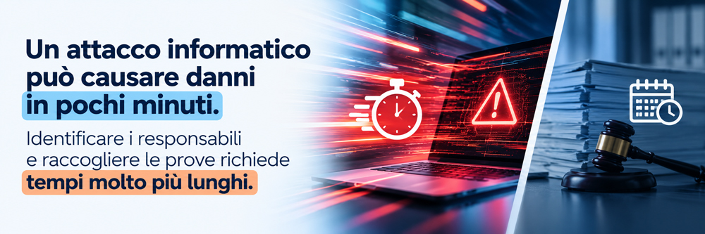 Un attacco informatico è sempre più veloce della risposta di difesa